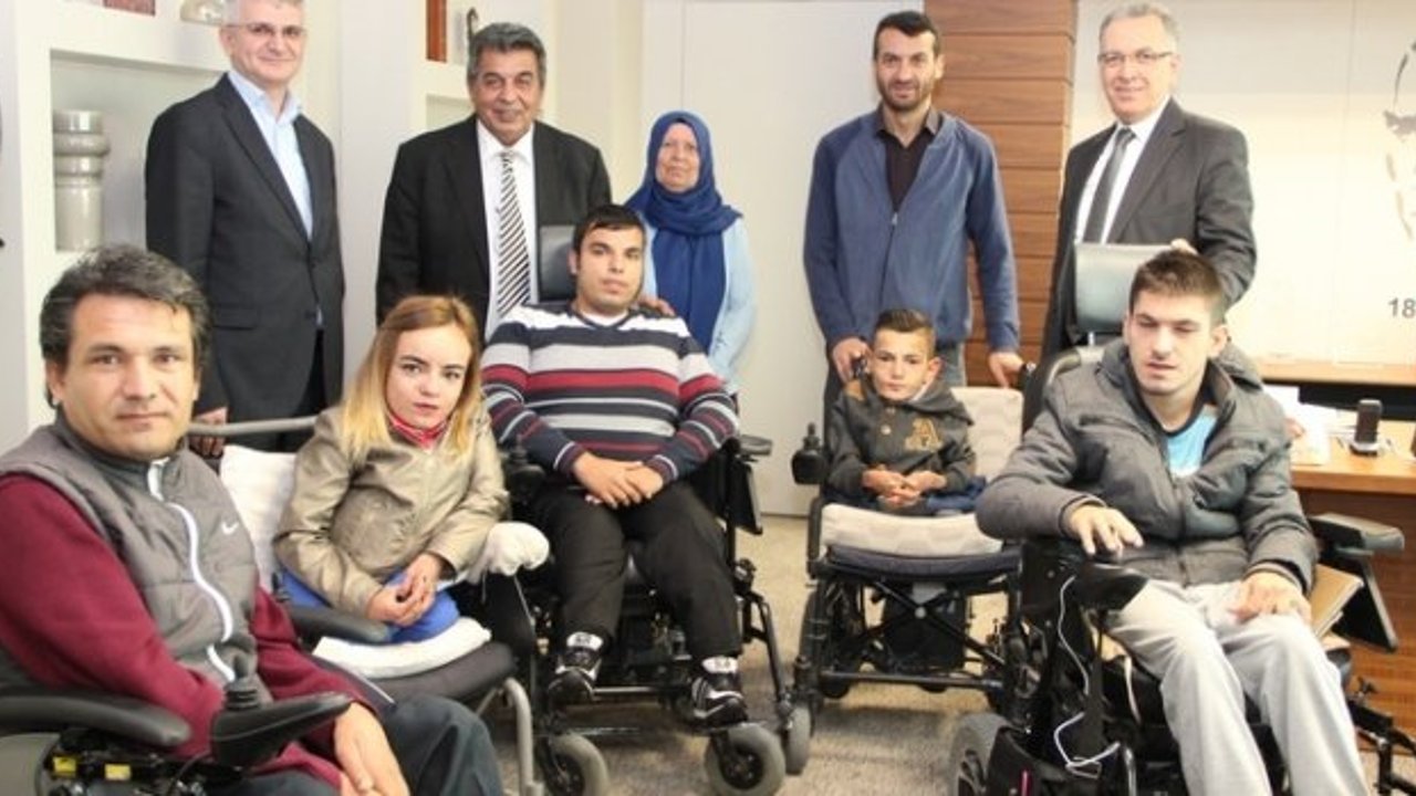 Kapaklı Sakatlar Derneği’nden ÇOSB’ye teşekkür ziyareti