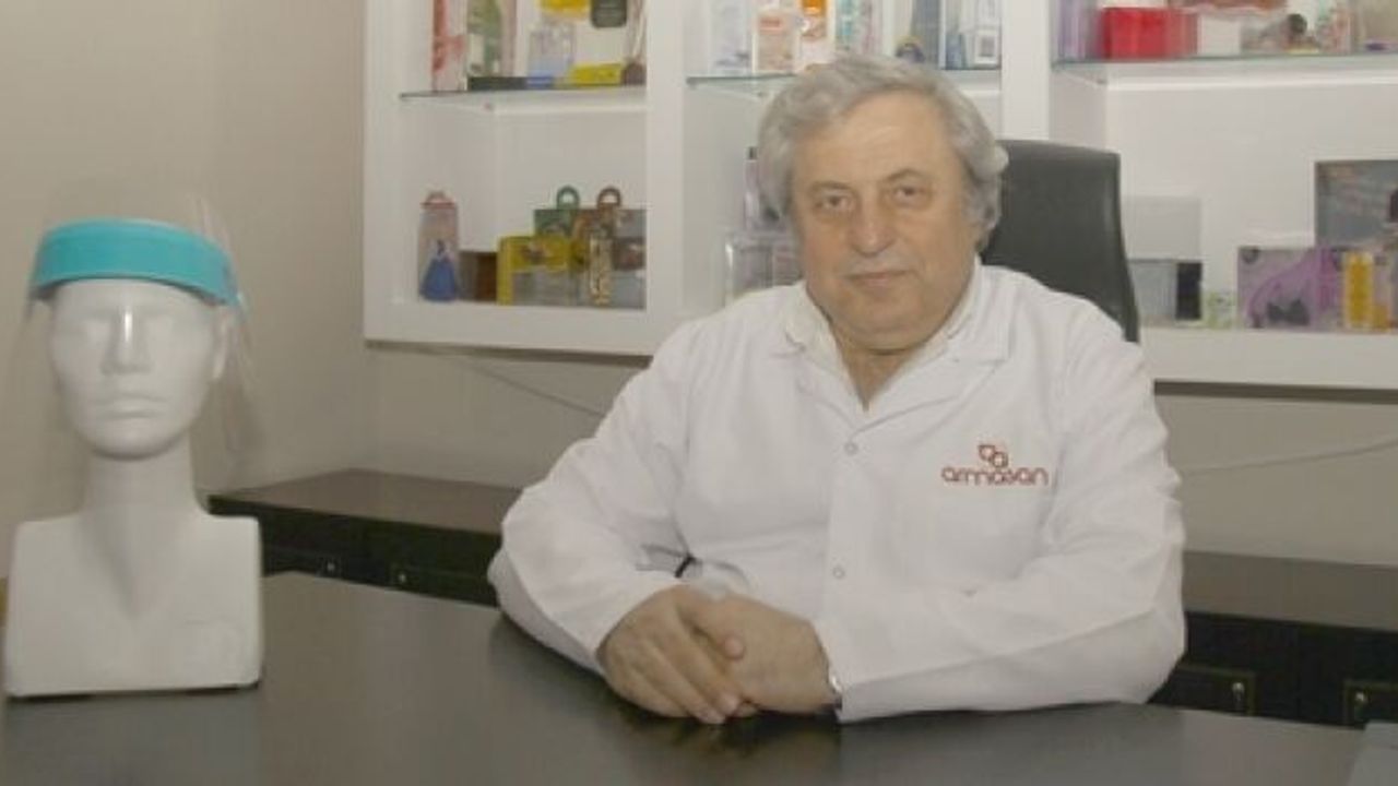 Armasan sağlık çalışanları için, ‘Buğu yapmayan siperlik üretti’