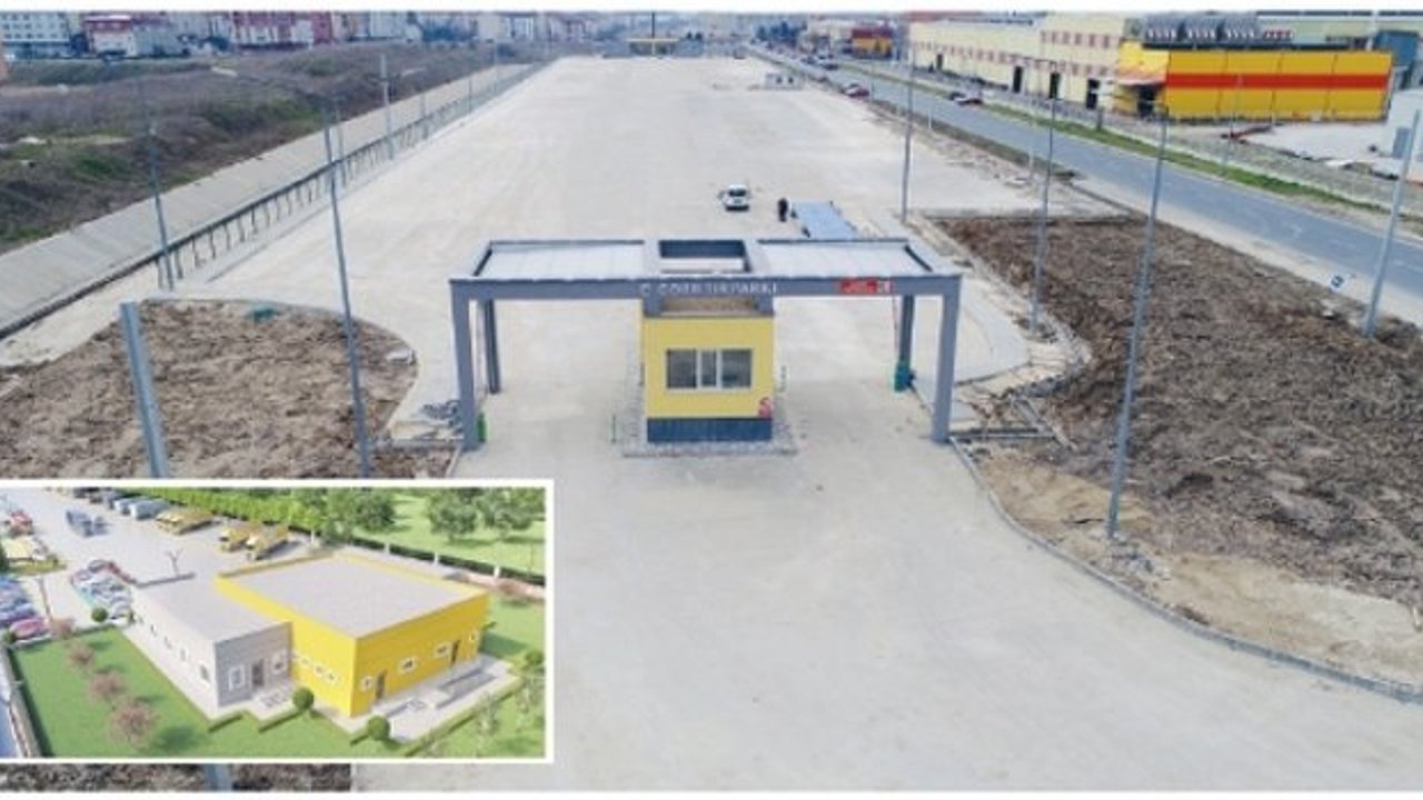 ÇOSB 2. Kısım TIR Parkı faaliyete geçiyor