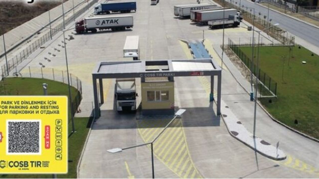 QR kodlu uygulamayla TIR Parkına ulaşım daha kolay