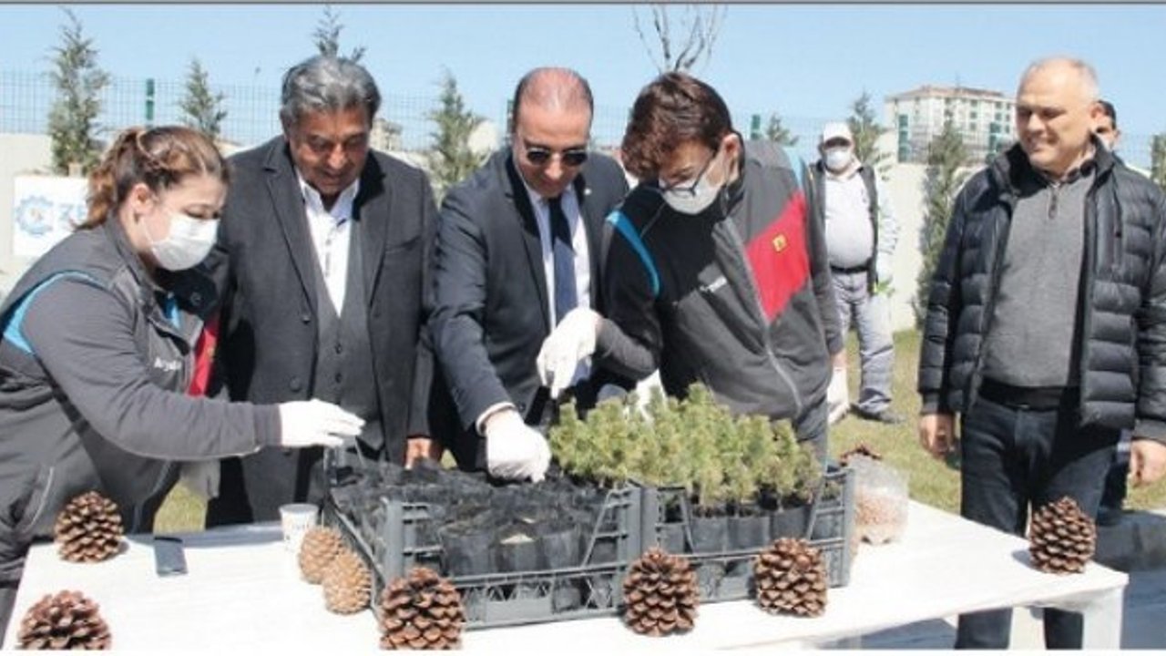 ÇOSB ZEKA’da ‘Tohumu Toprakla Buluşturma’ etkinliği