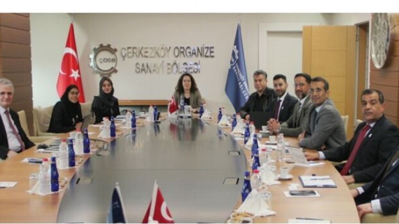 Suudi Arabistan MODON Heyetinden ÇOSB’ye Ziyaret
