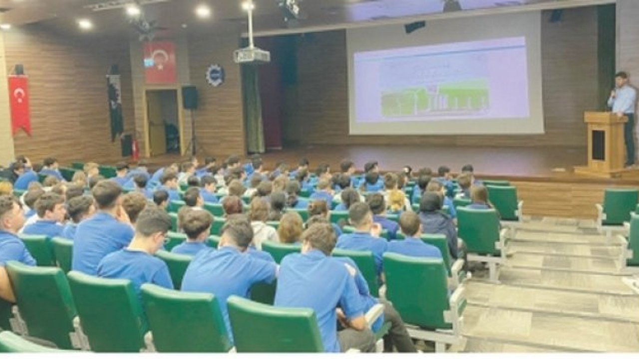 ÇOSB MTAL Öğrencilerine Sürdürülebilirlik 101 Semineri