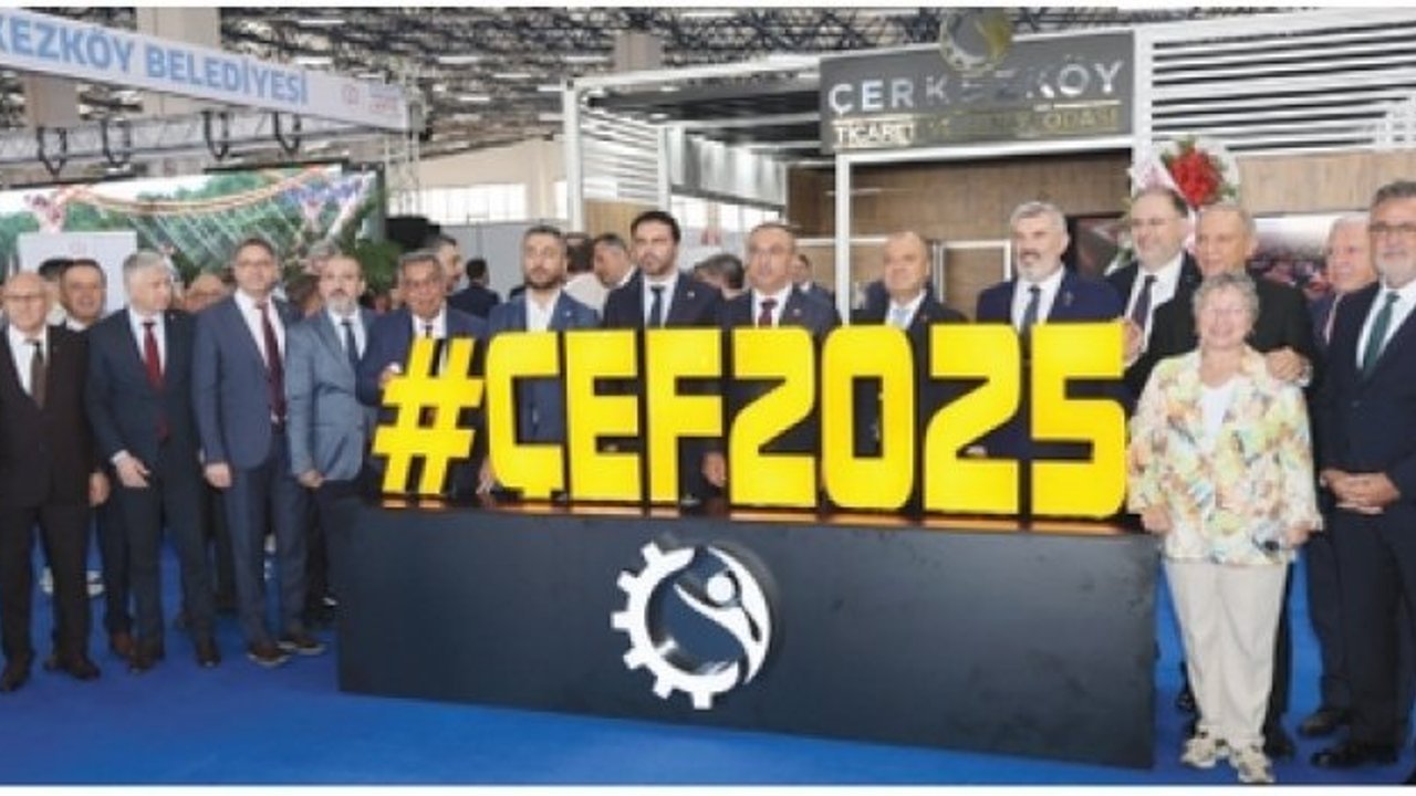 9. Çerkezköy Endüstriyel Fuarı  yoğun katılımla gerçekleşti