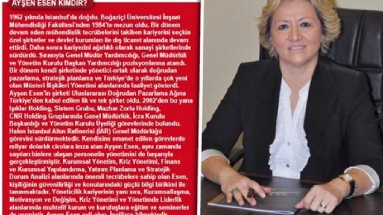 Ayşen Esen : Türkiye’de yastık altında 5 bin ton altın var