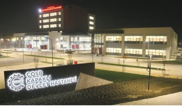 ÇOSB Kapaklı Devlet Hastanesi Tamamlandı