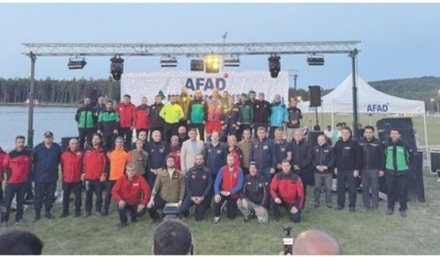 ÇOSB Arama Kurtarma Ekibi, AFAD Akreditasyon Kampına katıldı