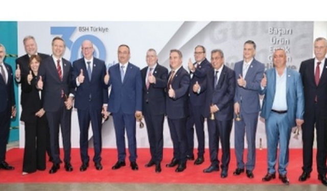 ÇOSB Yönetimi, BSH Türkiye’nin 30. Yıl gururunu paylaştı