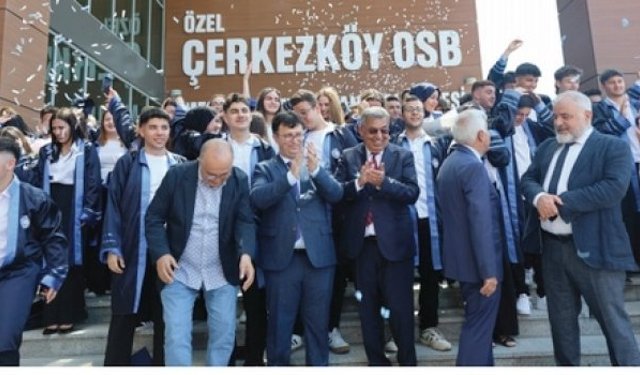 Özel ÇOSB MTAL’de mezuniyet coşkusu