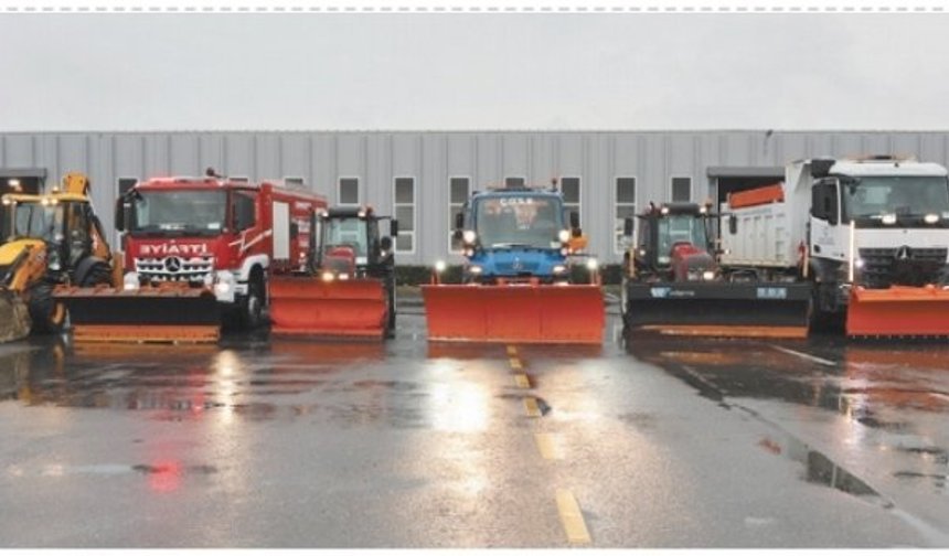 ÇOSB Bölge Müdürlüğü kışa hazır